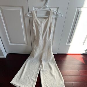 Wilfred aritzia Elegant Cream Jumpsuit